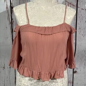 Eloise off the shoulder blouse size medium.